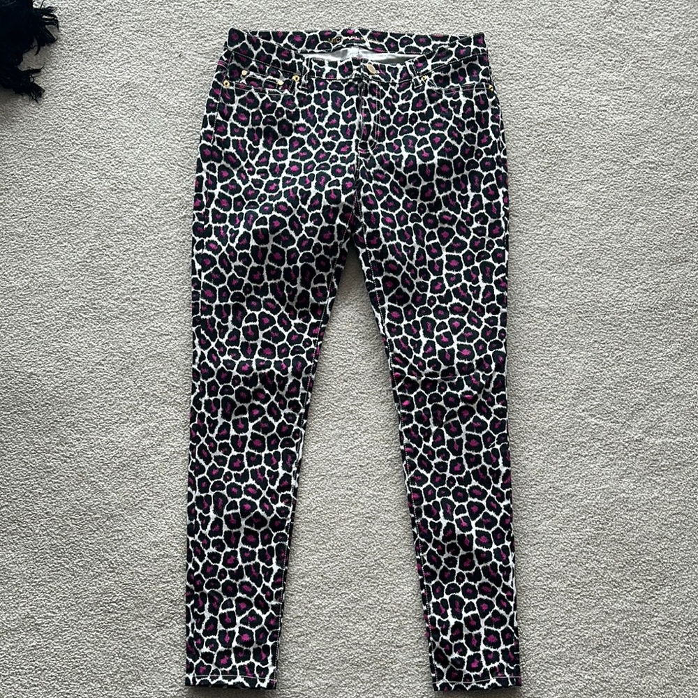 Micheal Kors Leopard Print Women's Jeans
